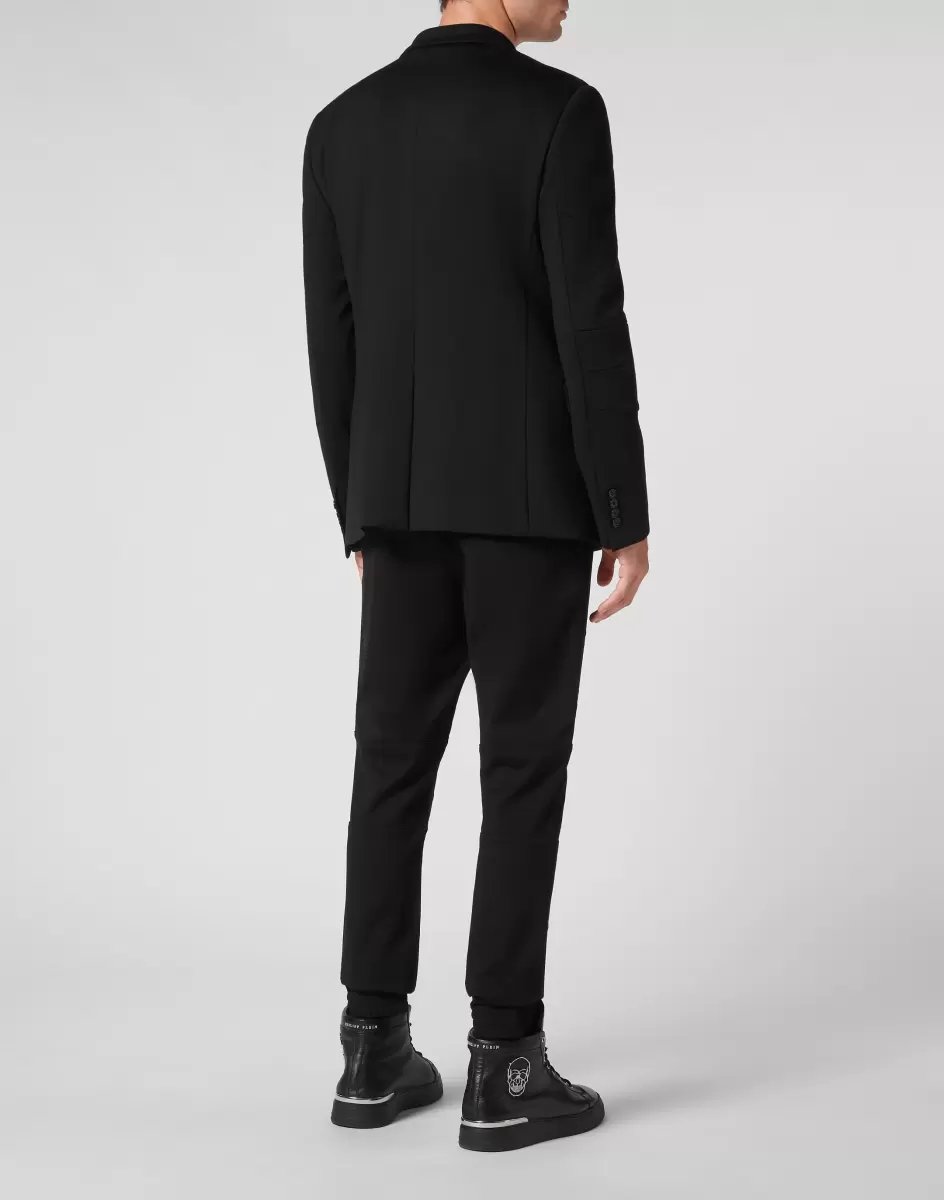 Hombre Suit:blazer/Trousers Black Philipp Plein Sartorial Calidad - 2