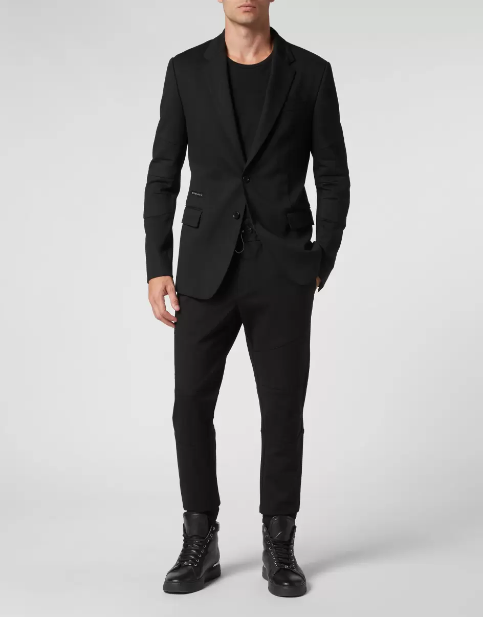Hombre Suit:blazer/Trousers Black Philipp Plein Sartorial Calidad - 3