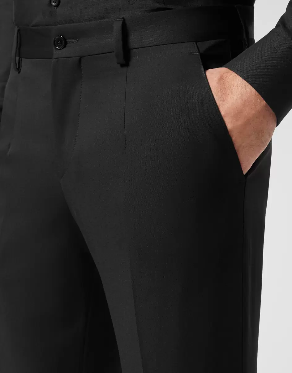 Trousers Gigolò Fit Black Pantalones & Pantalones Cortos Hombre Philipp Plein Asegurar - 4