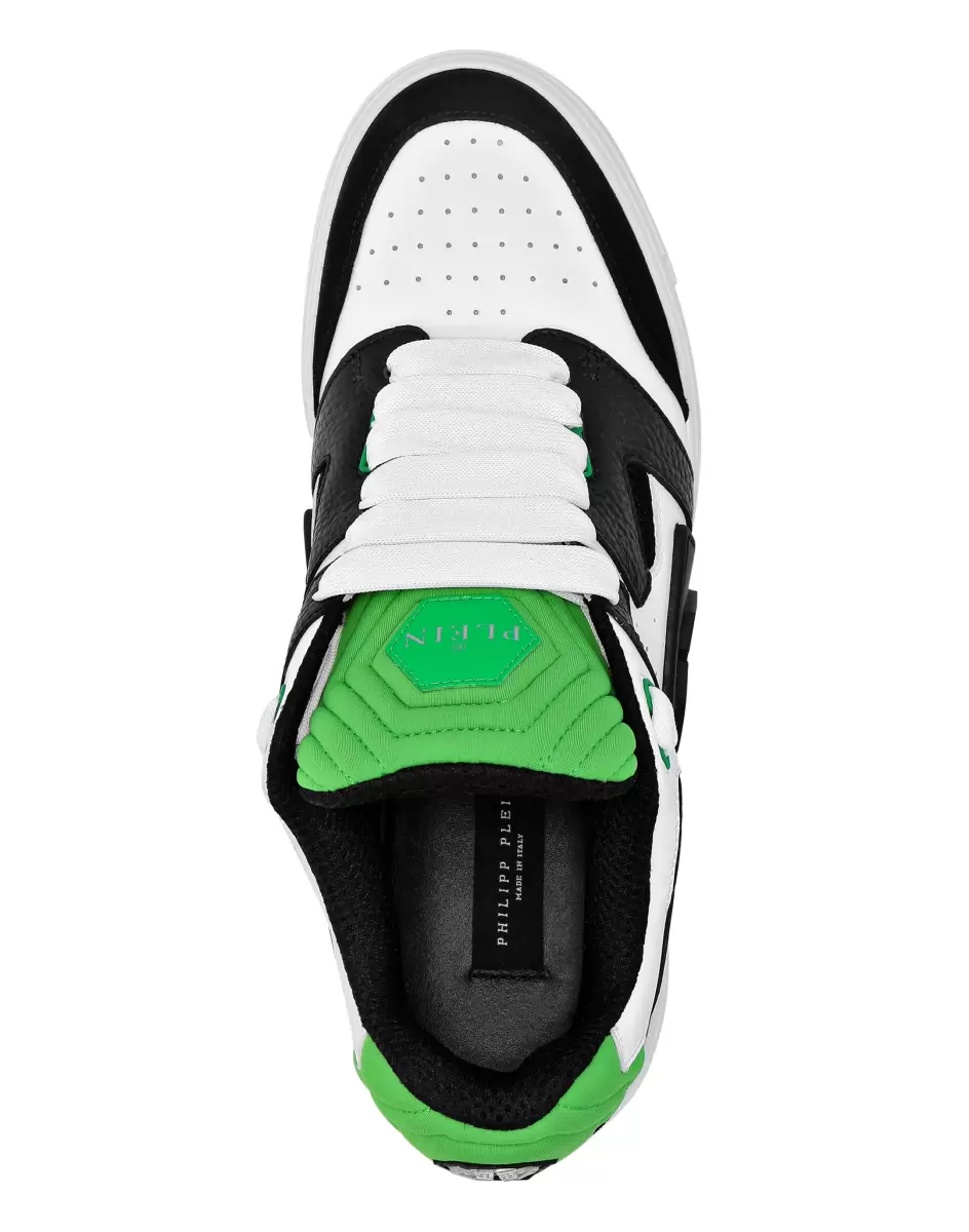 Hombre Nuevo Producto Lo-Top Sneakers Phantom $Treet Sneakers De Caña Baja Green / Black Philipp Plein - 2