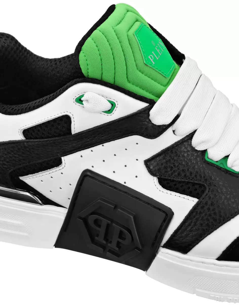 Hombre Nuevo Producto Lo-Top Sneakers Phantom $Treet Sneakers De Caña Baja Green / Black Philipp Plein - 4