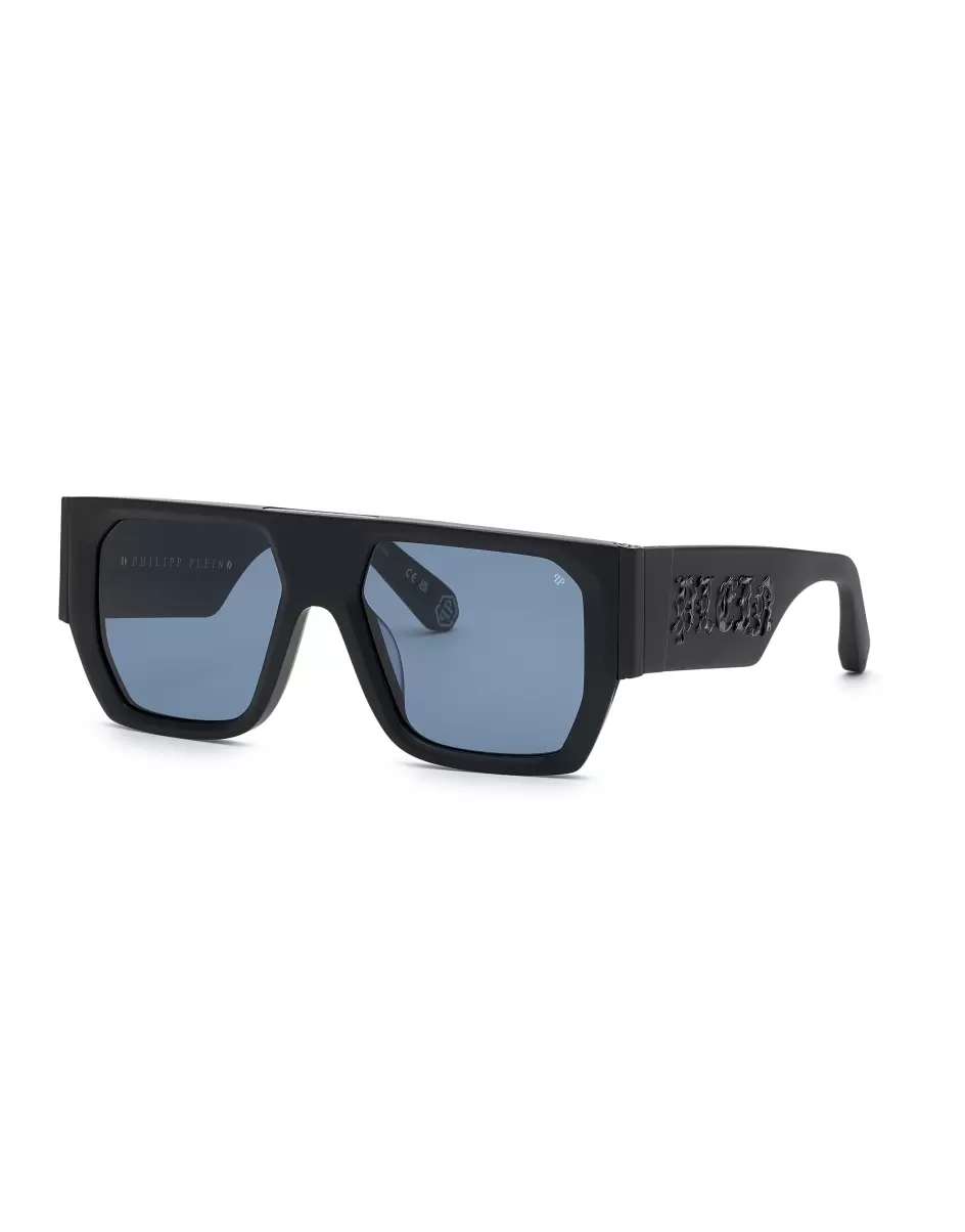 Gafas De Sol Popular Black/Silver Sunglasses Square Hombre Philipp Plein - 2