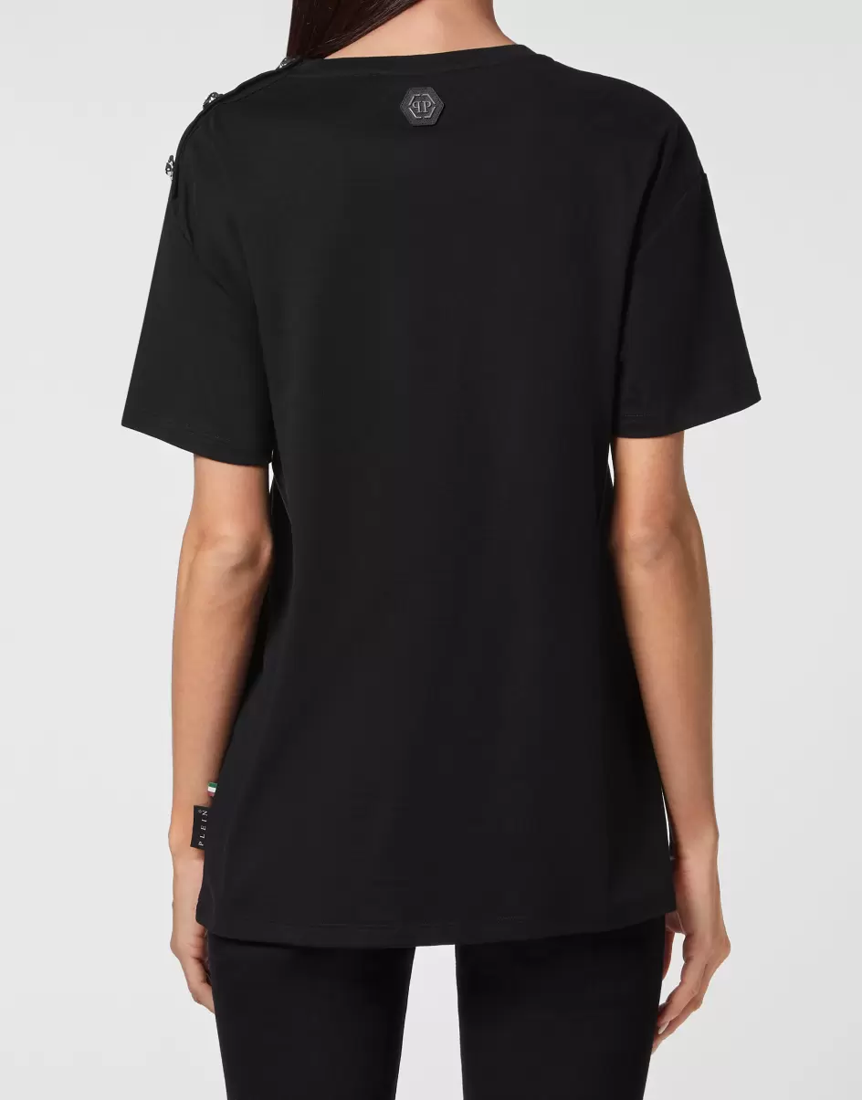 T-Shirt Man Fit Philipp Plein Tm Camiseta & Polos Salida Black Mujer - 2