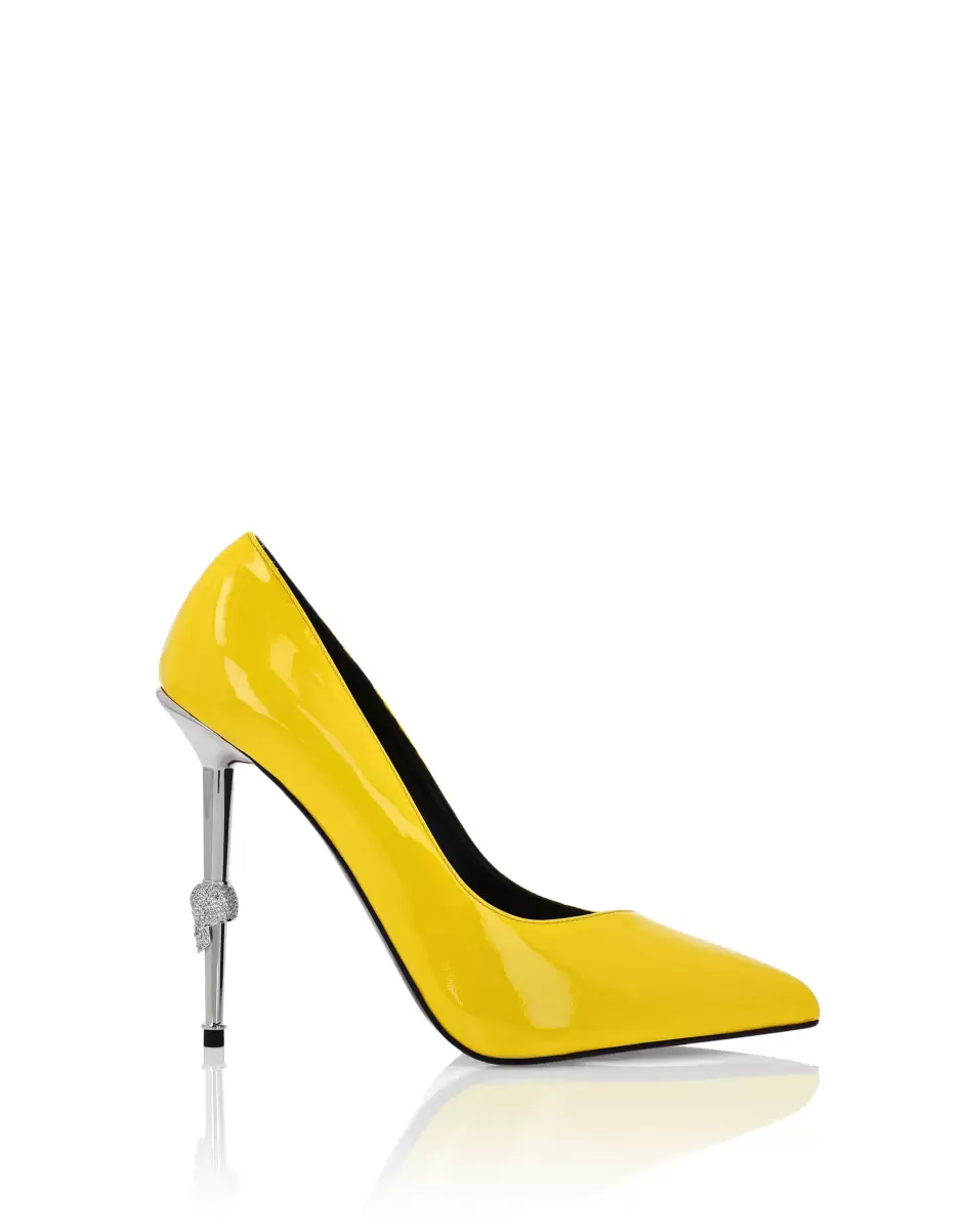 Patent Leather Decollete Hi-Heels Productos Recomendados Philipp Plein Yellow Mujer Zapatos - 1