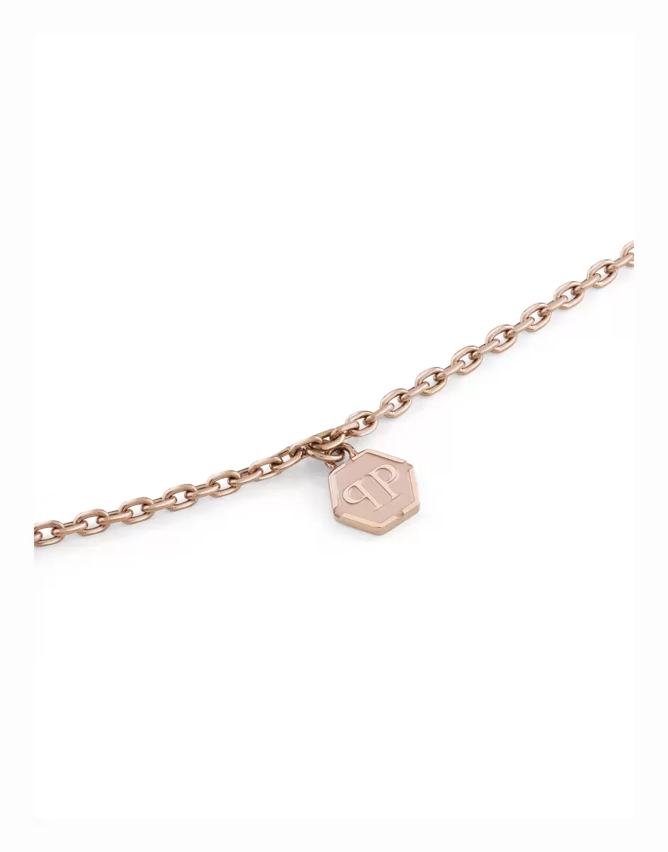 Pink Gold Comercio Philipp Plein Mujer Relojes & Joyas Sliding $Kull Bracelet - 1