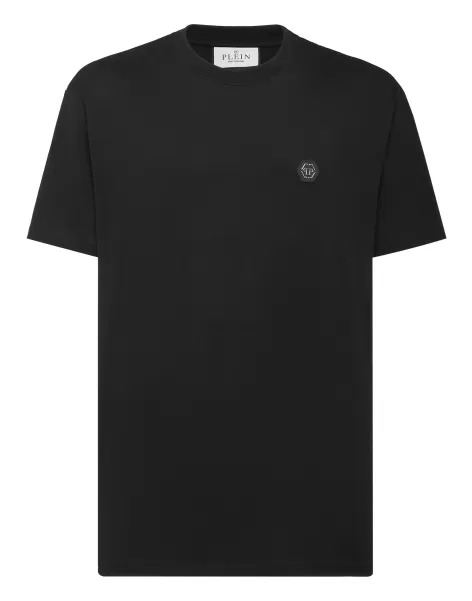 2024 Camisetas Black Philipp Plein T-Shirt Round Neck Ss Gothic Plein Hombre