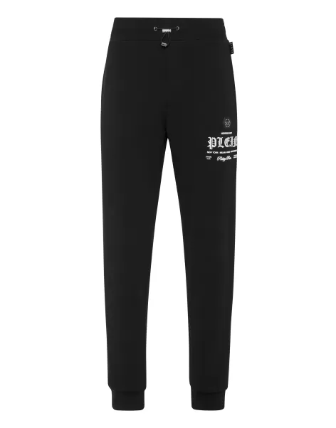 Moda Street Style Hombre Jogging Trousers Black Popularidad Philipp Plein