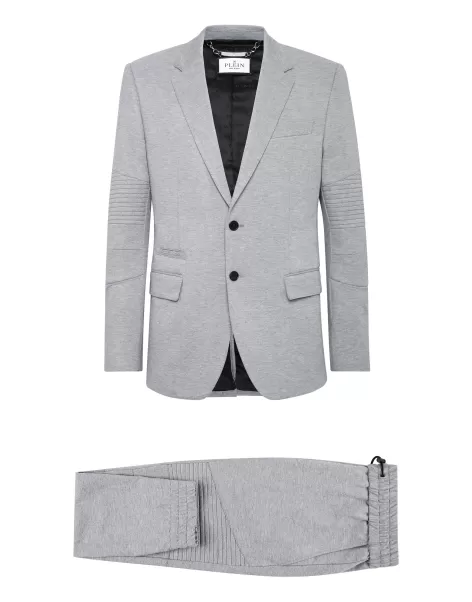 Hombre Philipp Plein Suit:blazer/Trousers Comercio Sartorial Grey
