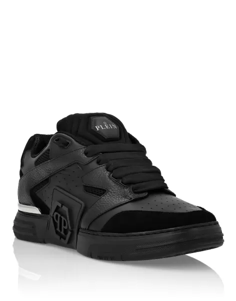 Sneakers De Caña Baja Lo-Top Sneakers Phantom $Treet Philipp Plein Hombre Black Precio Razonable