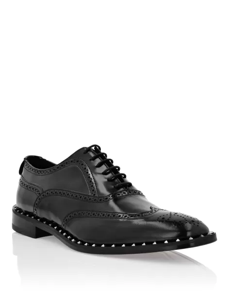 Philipp Plein Black Classic Shoes Sartorial Hombre Zapatos Clásicos Precio Razonable