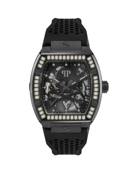 Hombre Black Philipp Plein Pago Seguro Relojes The $Keleton Watch