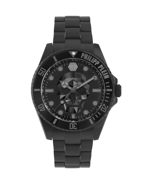 Relojes Black $Kull Diver Watch Hombre Precio De Coste Philipp Plein