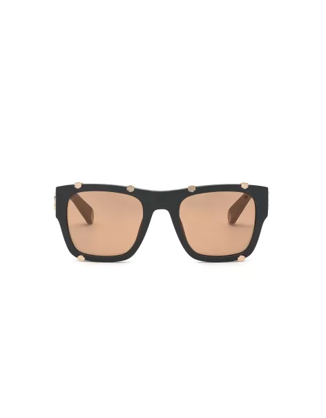 Grey Gafas De Sol Philipp Plein Hombre Sunglasses Square Plein Icon Hexagon De Moda
