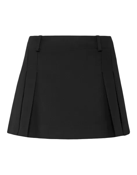 Mujer Vestidos Precio De La Actividad Cady Basic Mini Skirt Black Philipp Plein