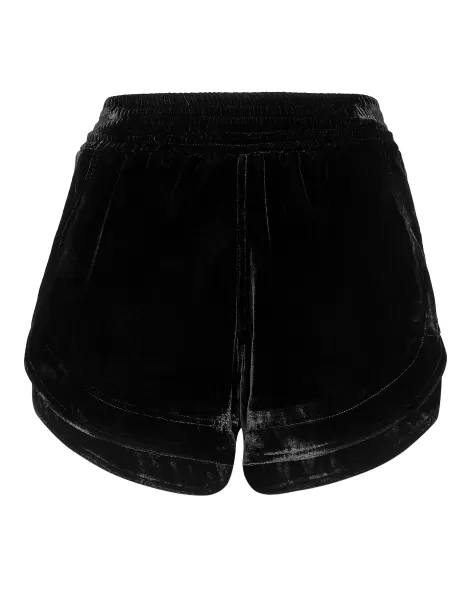 Velvet Hot Pants Pantalones & Shorts Philipp Plein Mujer Flete Gratis Black
