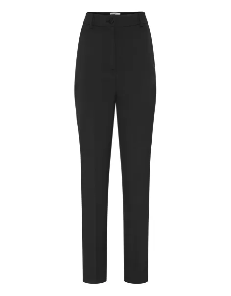 Philipp Plein Mujer Pantalones & Shorts Black Autorización Cady Office Trousers