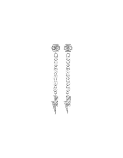 Relojes & Joyas Philipp Plein Thunder Lady Earrings Diseño Mujer Crystal